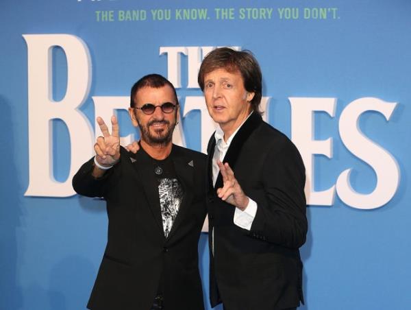 Ringo Starr and Paul McCartney